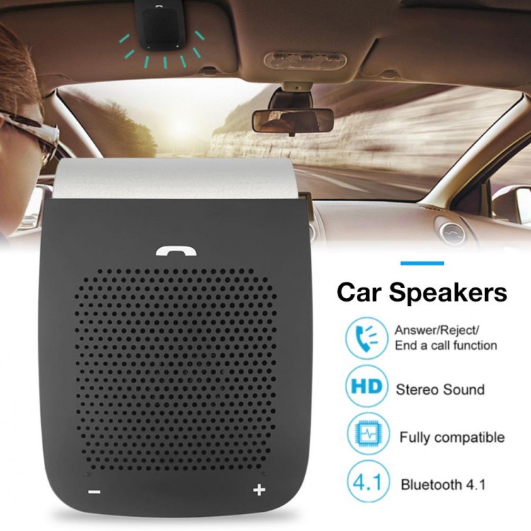 Car Aloha Wireless Visor Speaker with Microphone Car Aloha Wireless Visor Speaker with Microphone