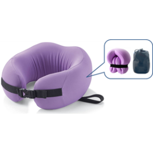 Foldable Pillow Chin Support with Handy Pouch