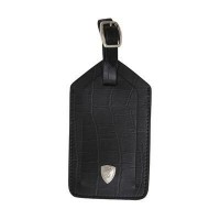 Lamborghini Coco Leather Travel Tag