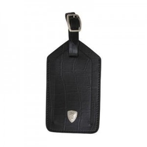 Lamborghini Coco Leather Travel Tag