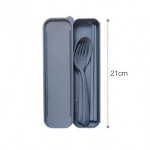 Wheat Fiber Matching Color Cutlery Set